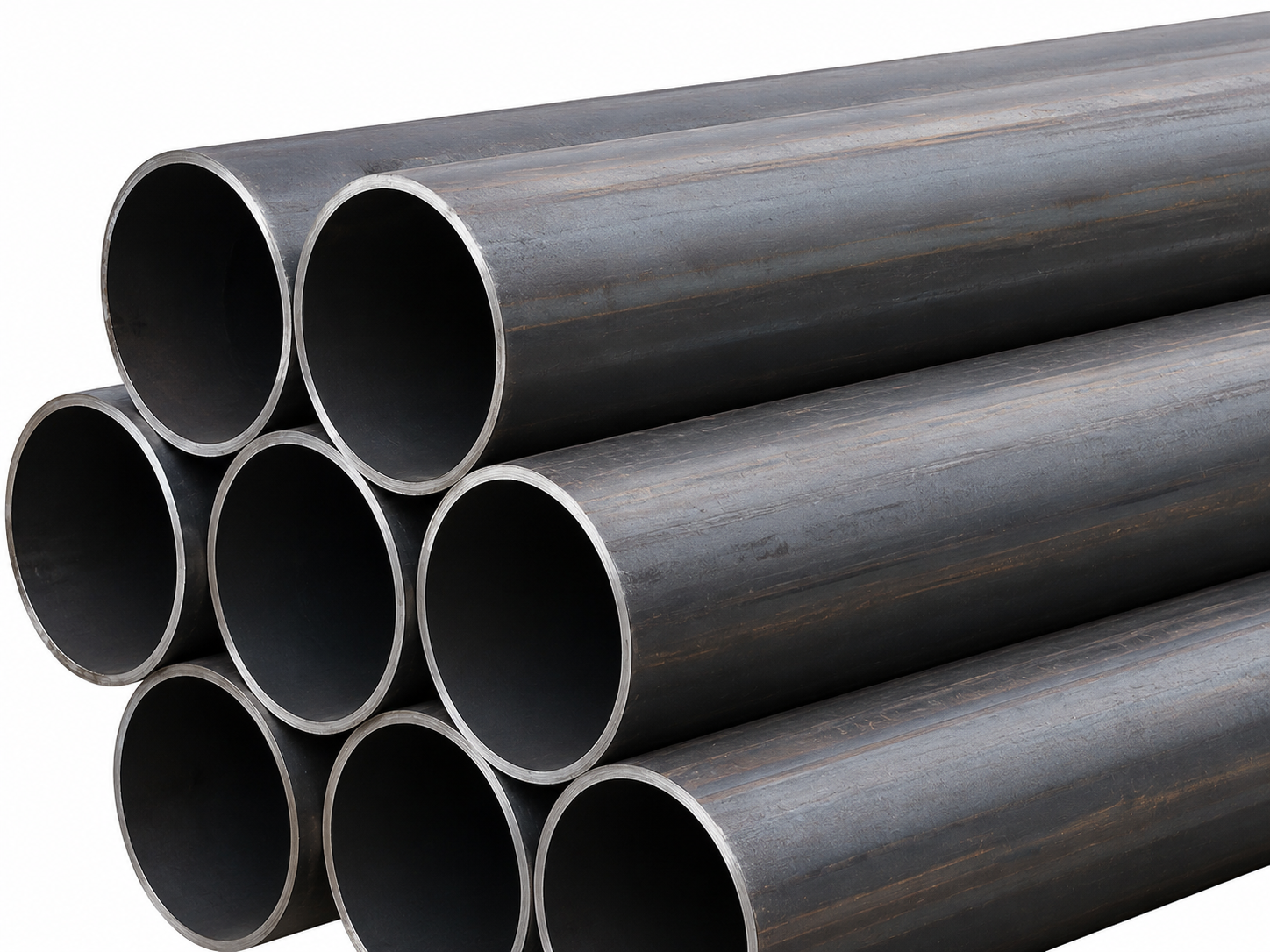 ERW steel pipes welded industrial carbon steel tubing